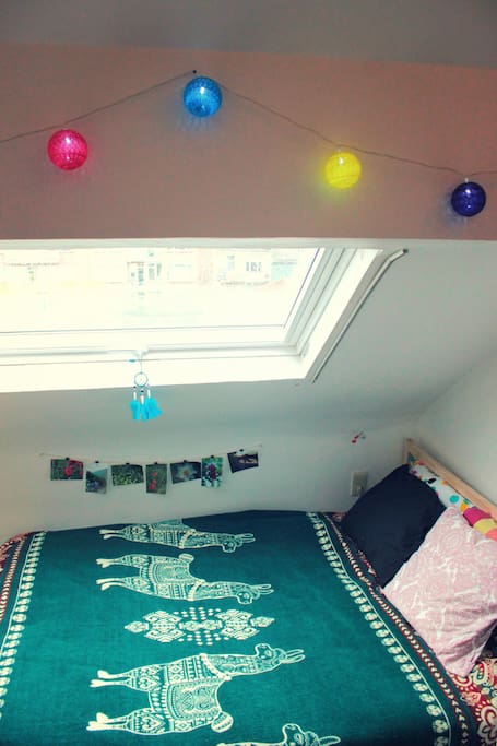 The bedroom