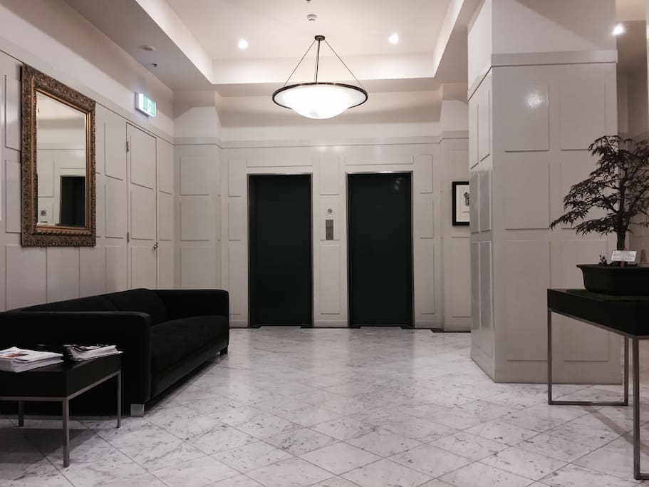 quaint lobby