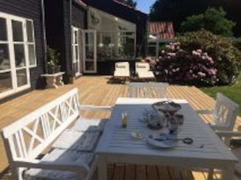 Breakfast on the terrace