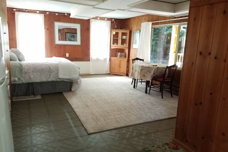 Knotty pine studio one mile from U of O