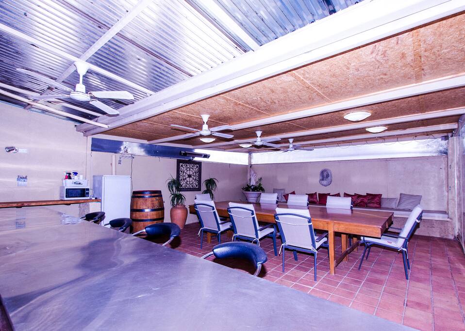 BBQ area