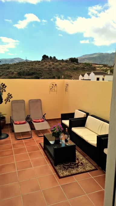 Terrace with stunning views