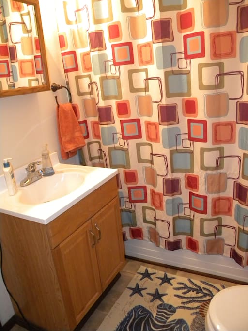 Shared bathroom.