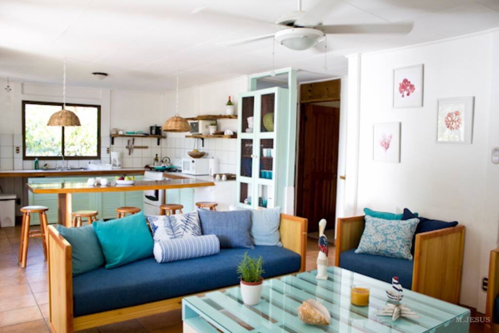 Living Room & Kitchen