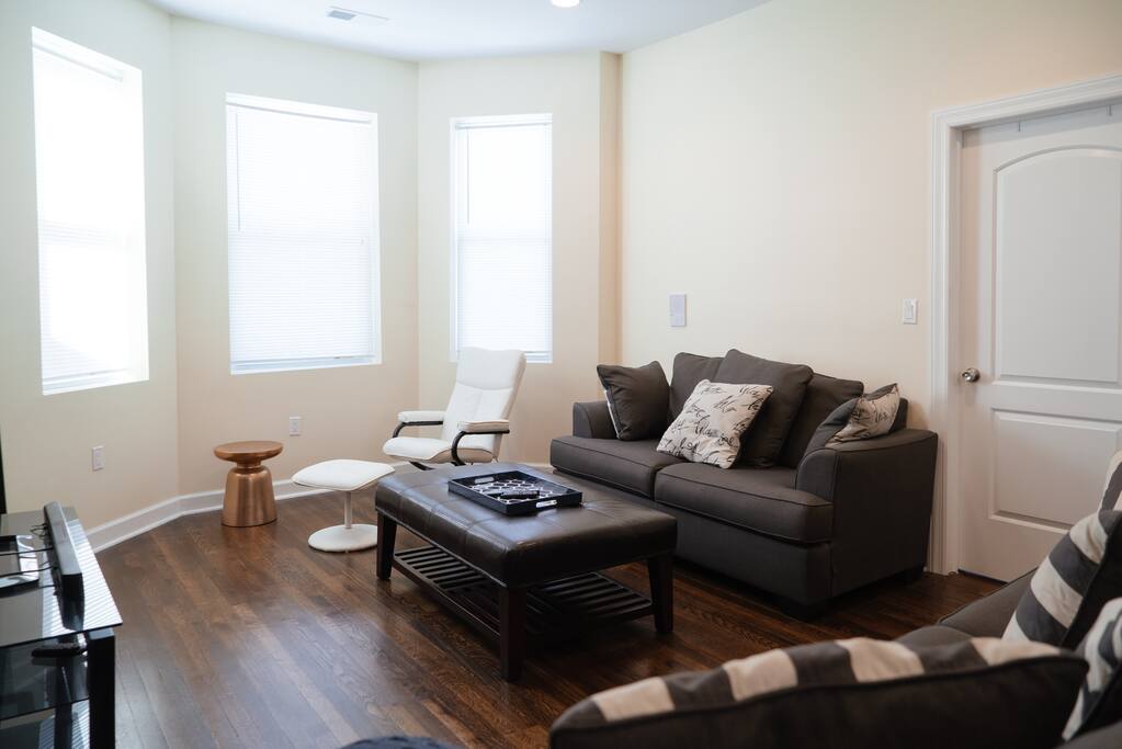 Living room with sofa