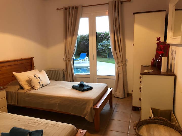 Camera da letto doppia con letti singoli - Piano terra