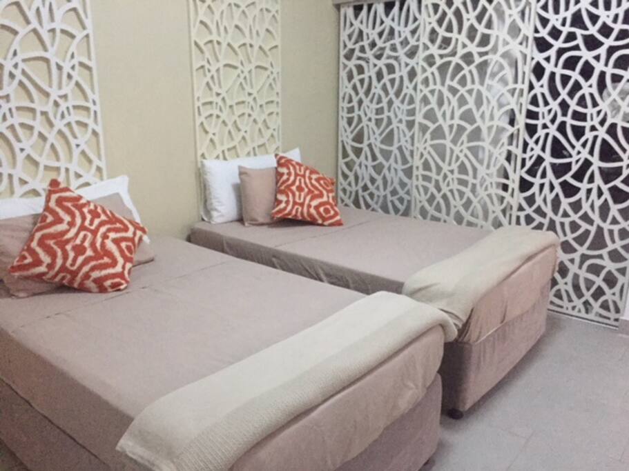 Bedroom 2 with sleeper couch