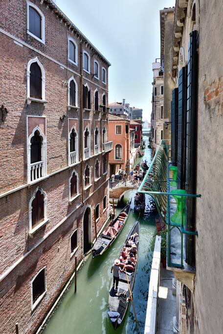 Canal view from bedroom