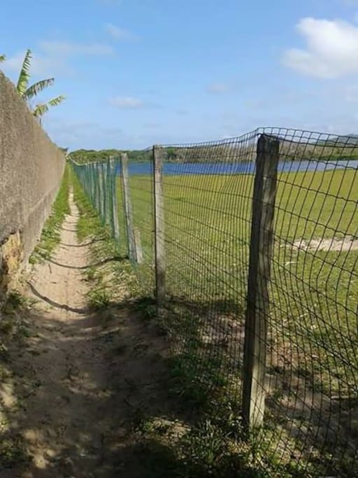 caminho para praia