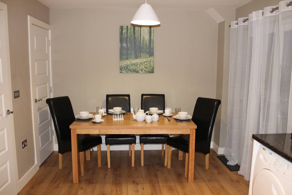 Kitchen-diner & Patio-doors to rear garden & patio area