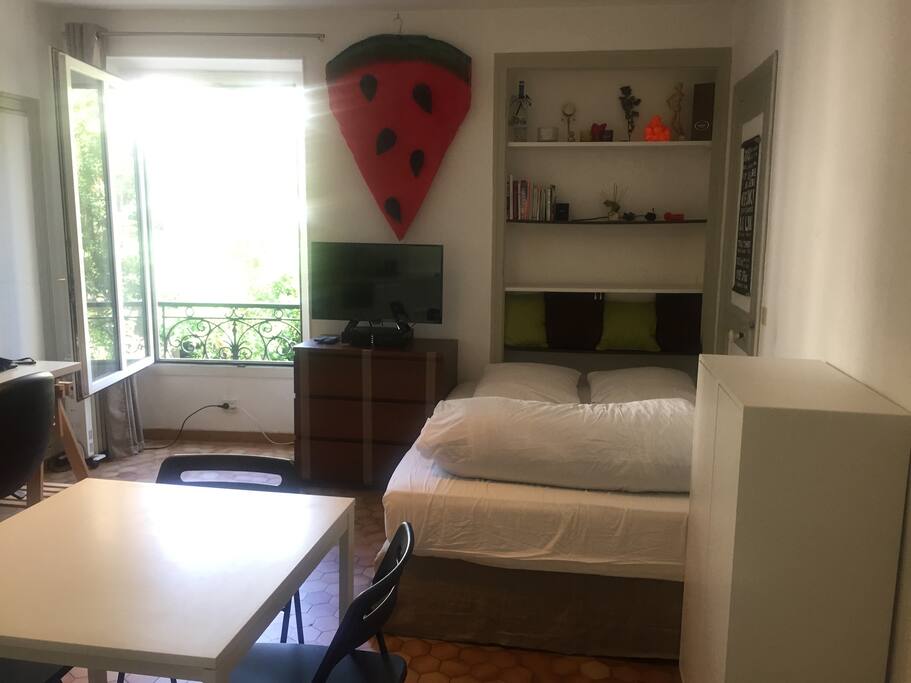 Studio ouvert verdure