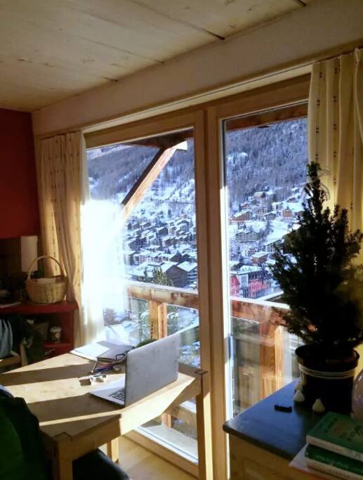 Central location with amazing view