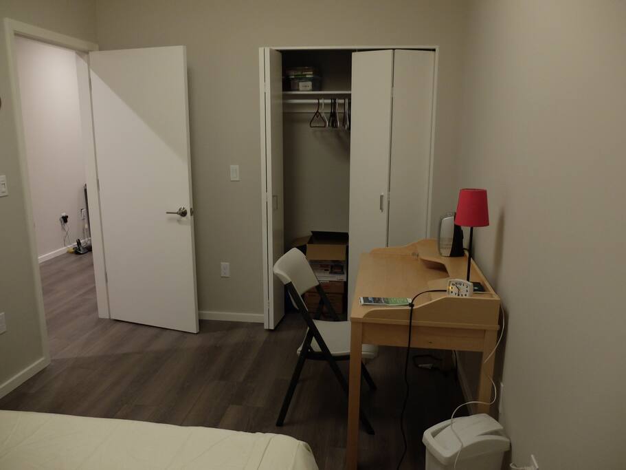 spacious, private room with lots of light and your own closet
