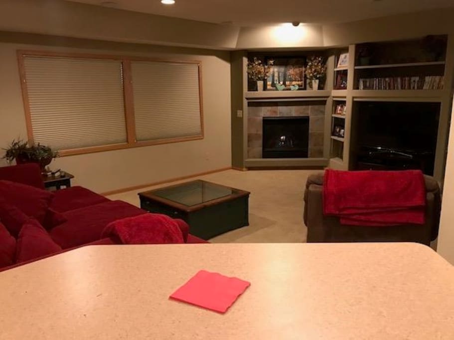 Downstairs Entertainment Area