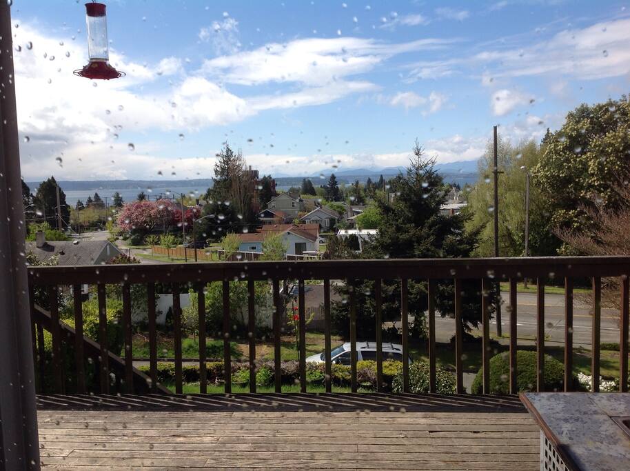 The deck is very popular!