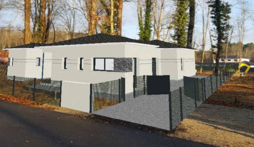 Maison entière avec piscine et trampoline gallery image 2