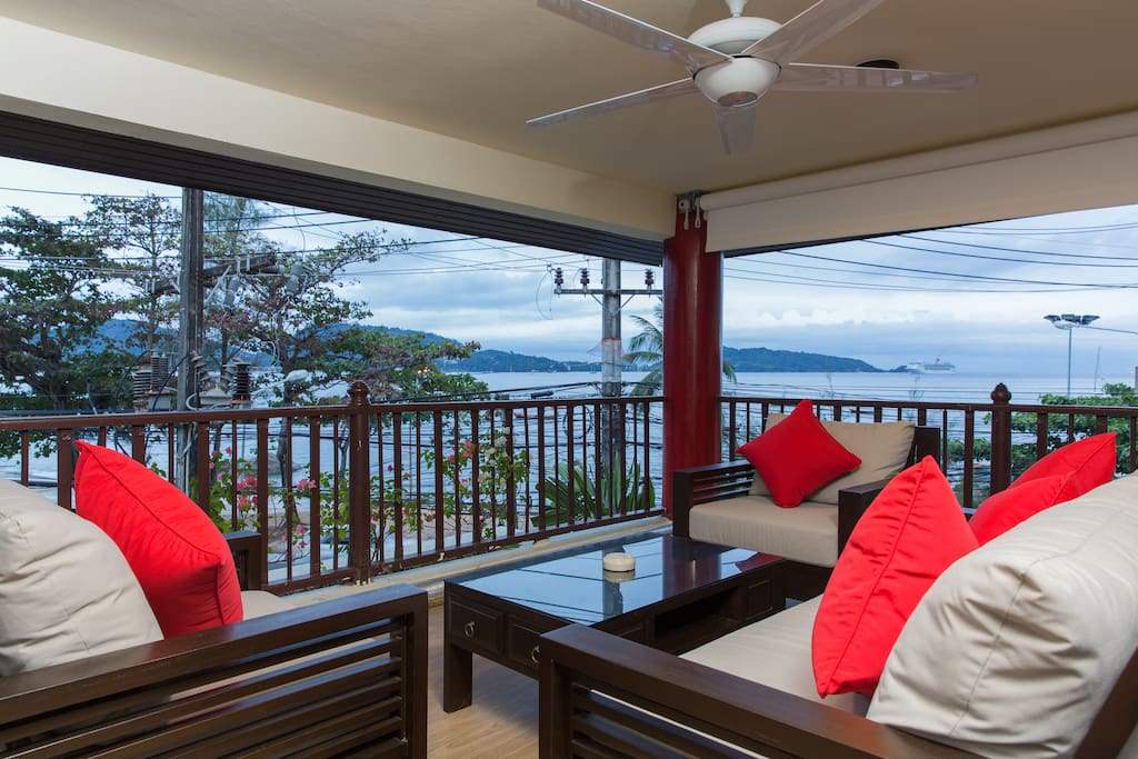 Terrace seaview