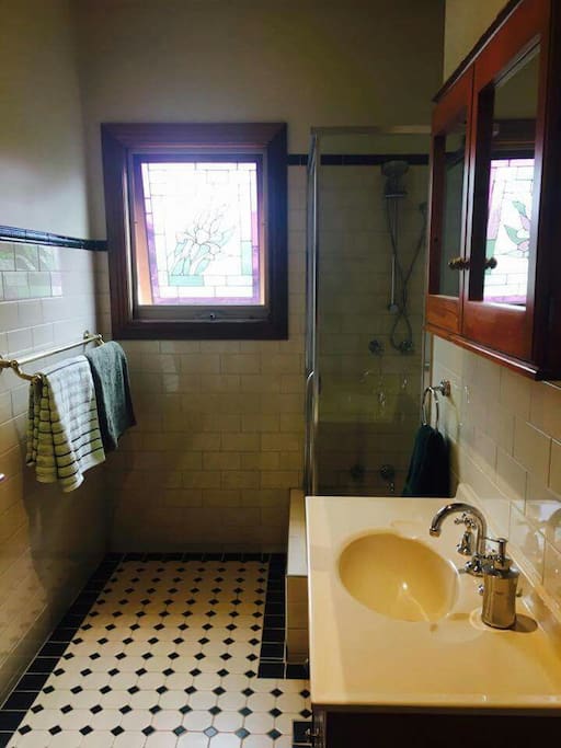 Spotless private bathroom