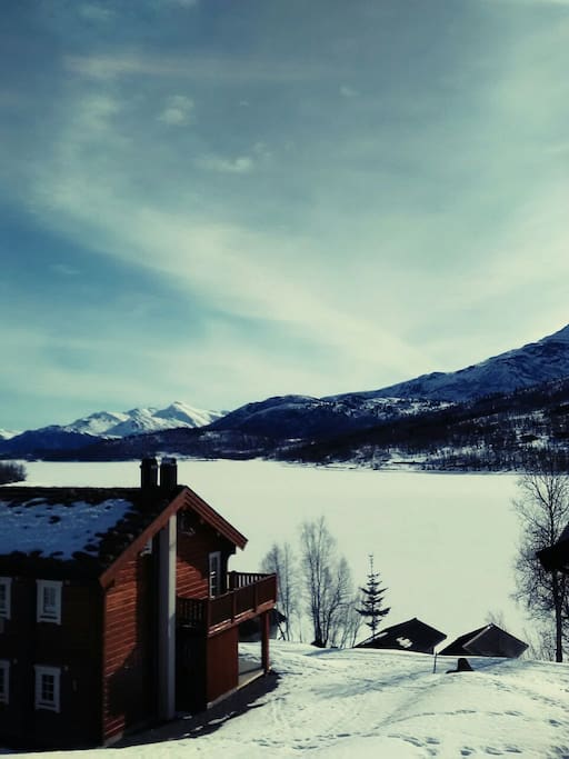 our penthouse lodge and the magical view