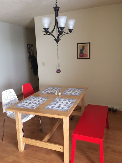 Our dining area!