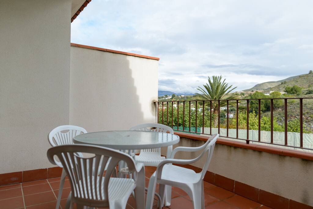 Balcony from the living room