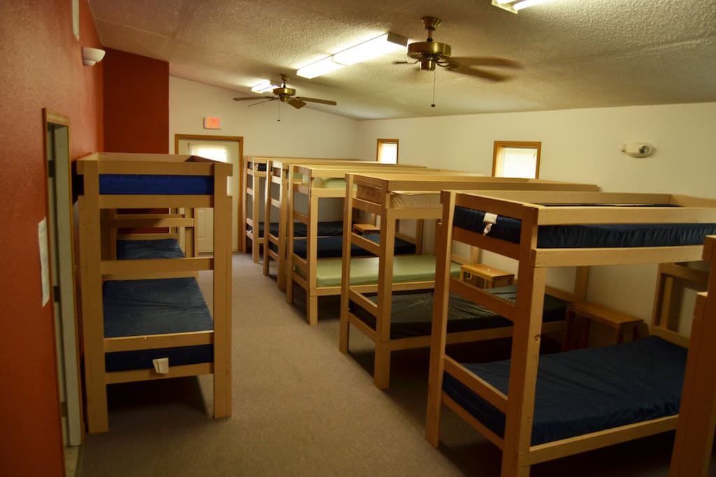 Sleeping area. Two sides are available in the cabin.