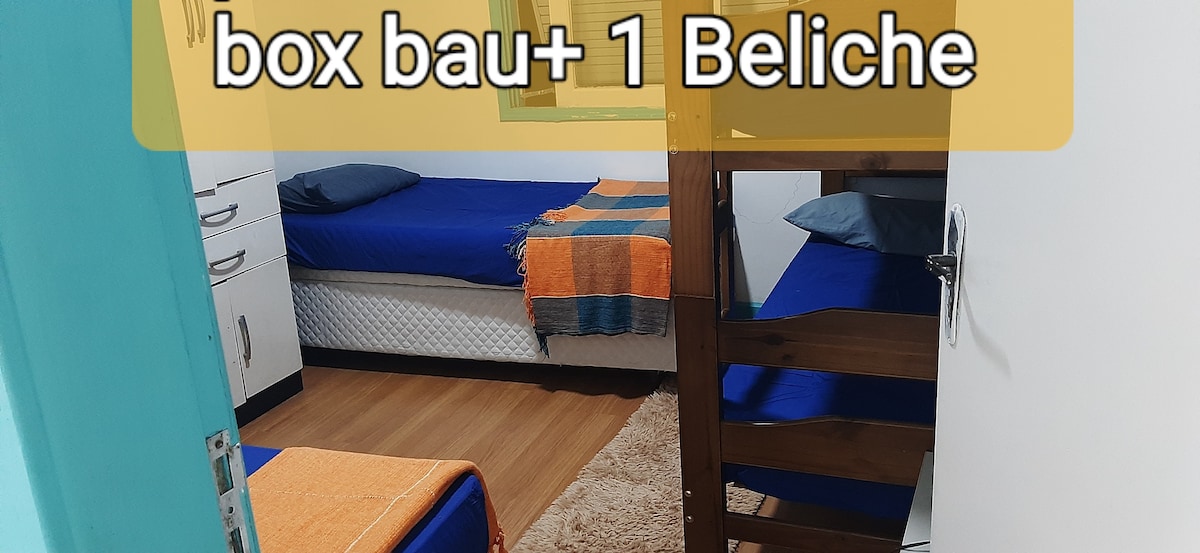 02 Camas.Box bau +.01 Beliche