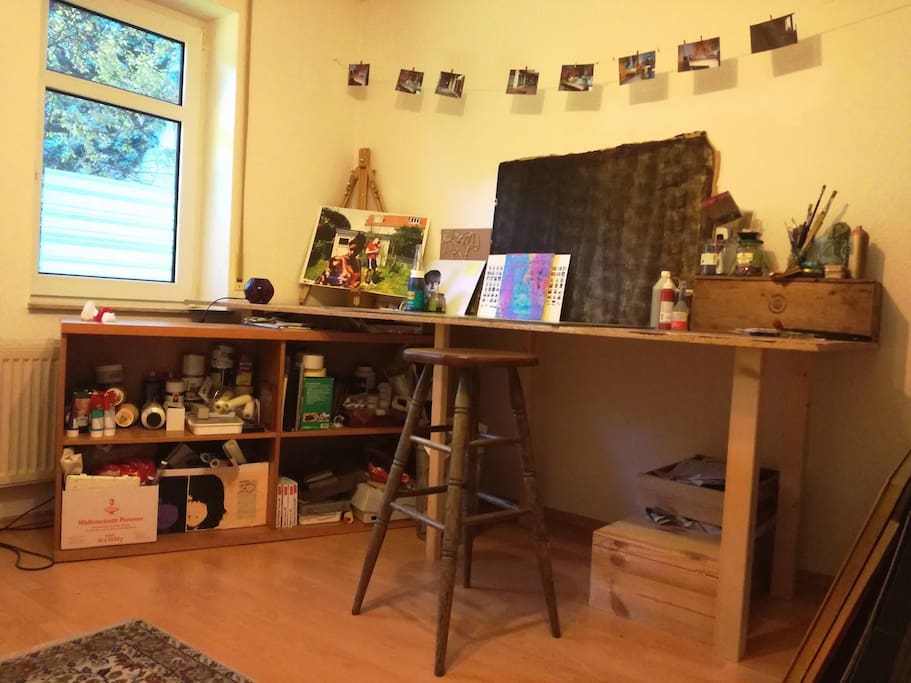 GÄSTEZIMMER große Arbeitsplatte