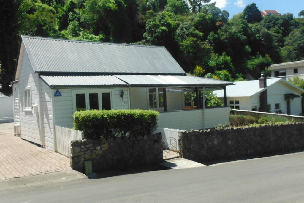 Road frontage with drive
