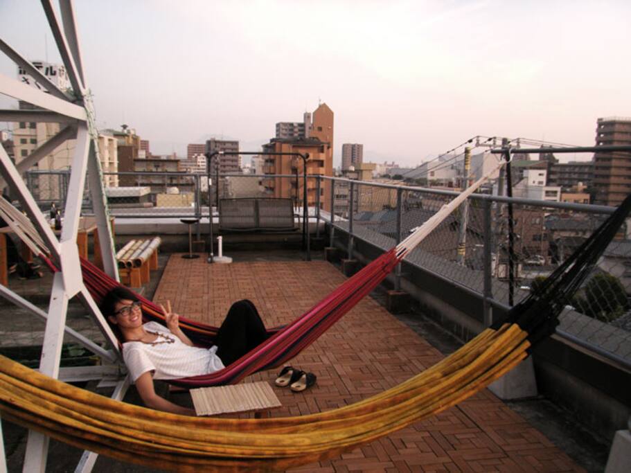 Roof terrace!