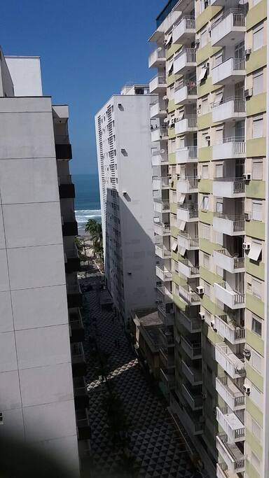 Vista parcial para o mar