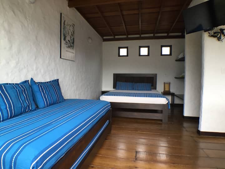 Mynd af svefnherbergi