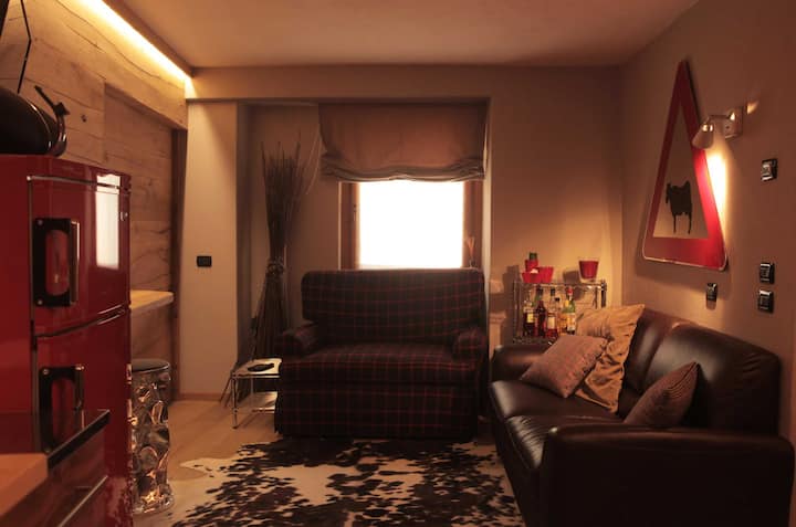 Cozy two-room apartment, Courmayeur