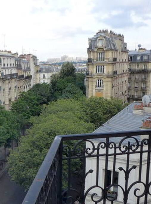 Vue imprenable, balcon d'angle
