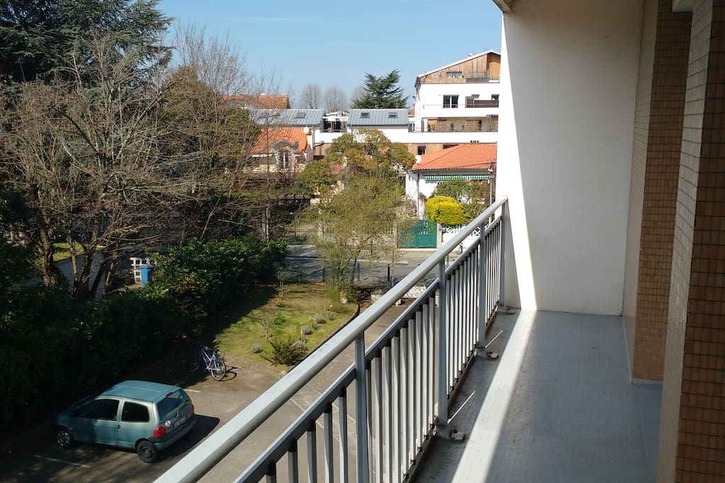 Balcon chambre/séjour