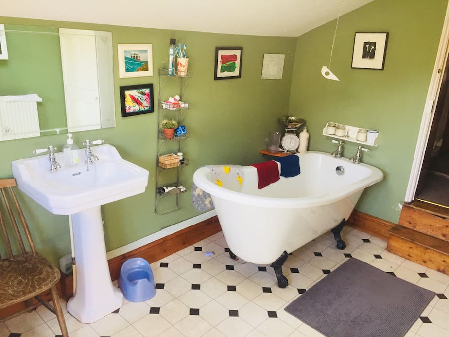 Bathroom and shower