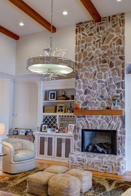 Living Room Fireplace