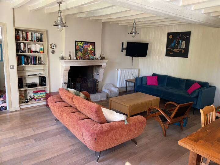 Longère Familiale Cosy Et Jardin Bucolique - Bellême