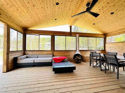 A-Framed style on Muskoka Beach
