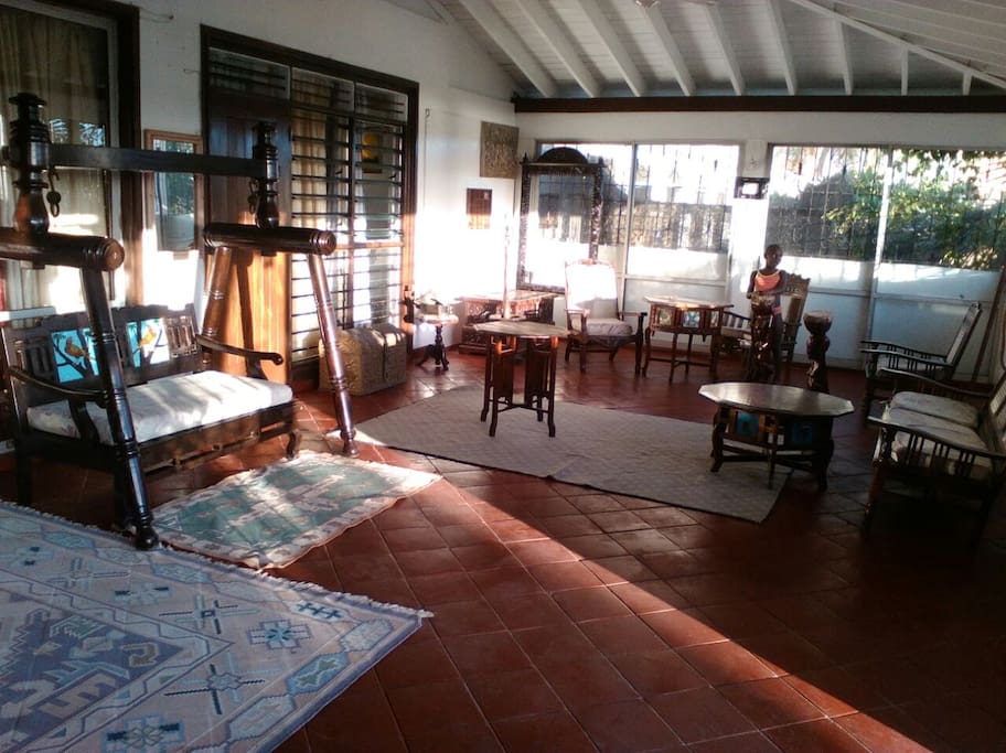 The veranda
