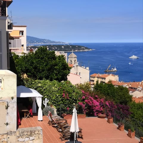 Top Airbnb: CALM Comfort AIR CONDITIONING WIFI/4 P Beausoleil/Monaco TER à Beausoleil