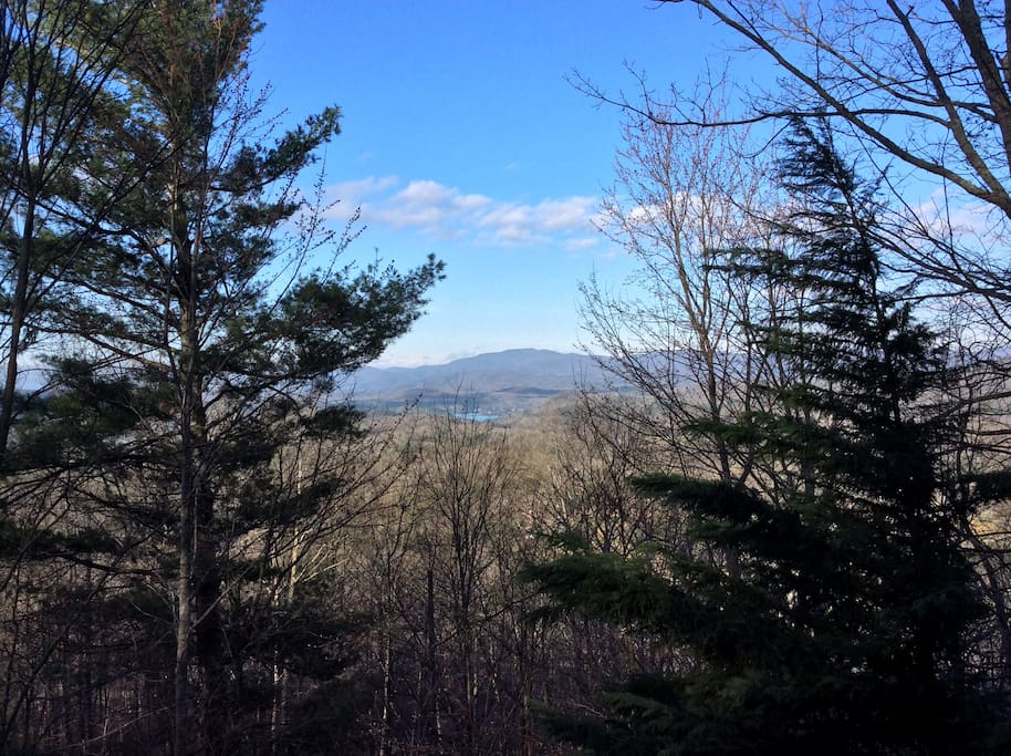 One of the views from our house