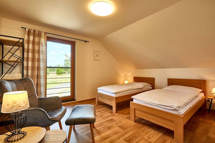 Apartmán 1 - ložnice 2