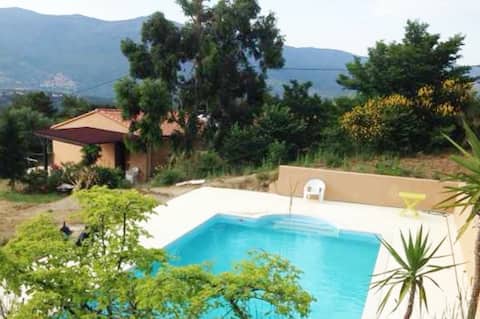 Beautiful vacation home with pool and studio