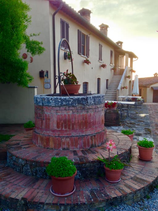 The main house