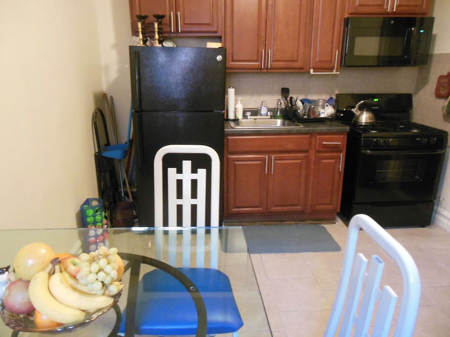 You can cook in the kitchen