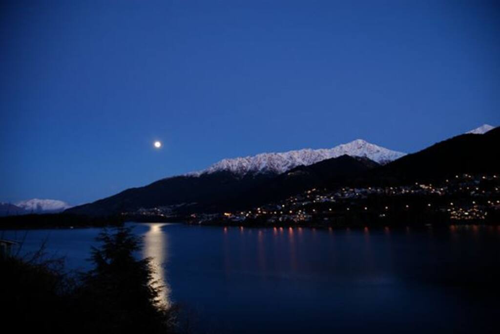 Night time from the balcony