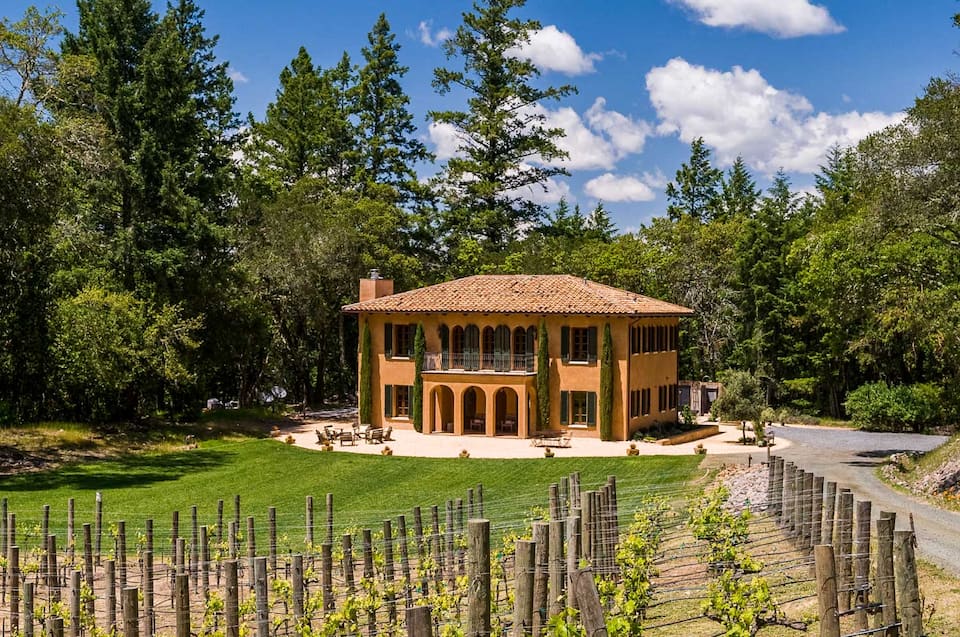 Villa Nel Bosco, between Napa and Sonoma, Glen Ellen, California, United States, photo 1 of 10