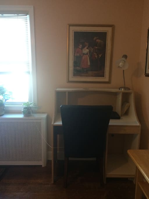 Desk work space
