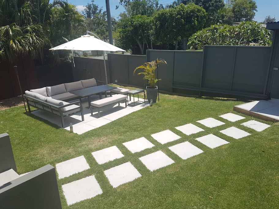 Front courtyard